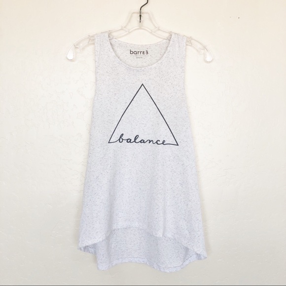 barre3 Tops - BARRE3 High Low Balance Tank Top